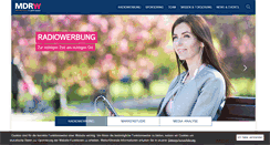 Desktop Screenshot of mdr-werbung.de